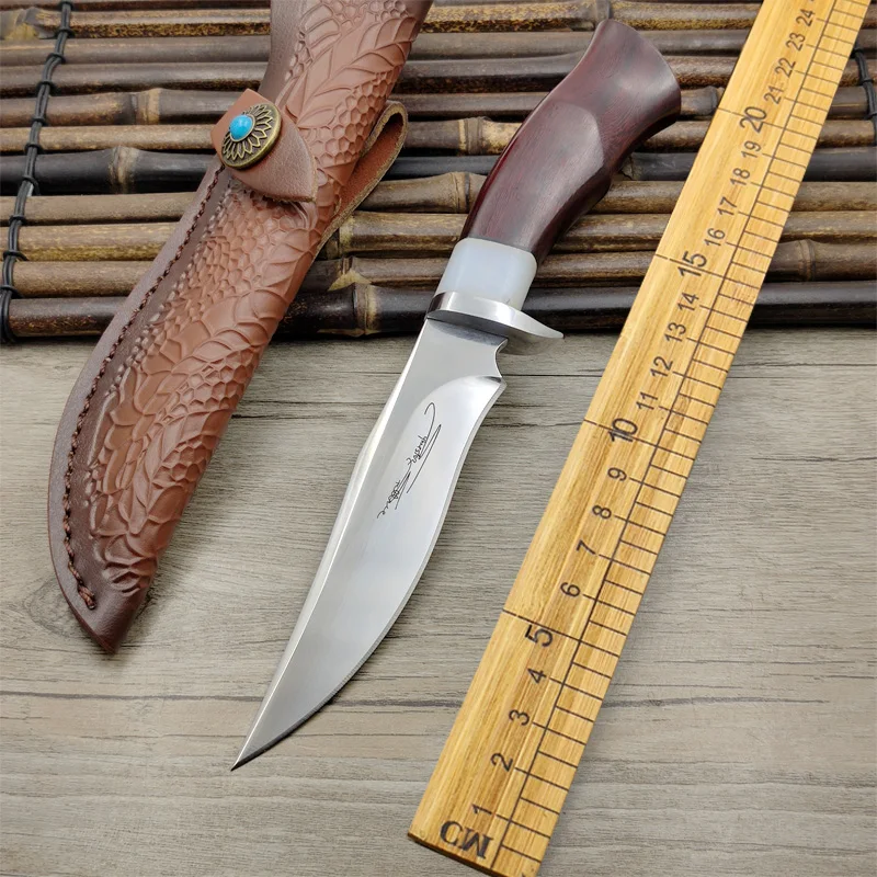 Тактический нож M390 ручной работы интегрированный стальной с фиксированным