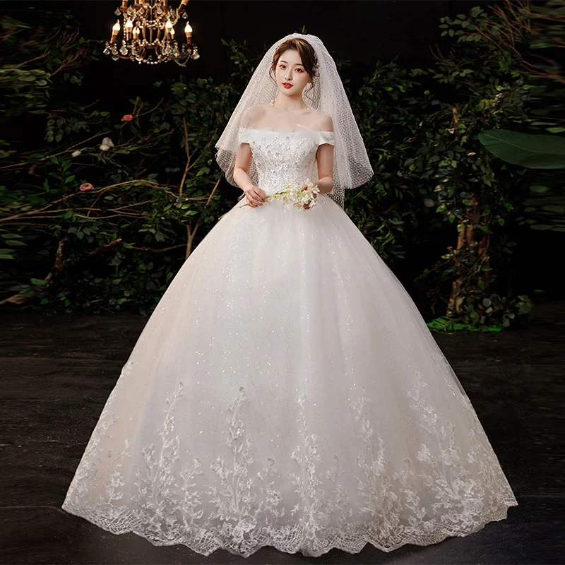 

Wedding Dress New Design Lace Wedding Dress Wedding Photo Outdoor One Shoulder Wedding Dress Vintage Weddingdress Sexy