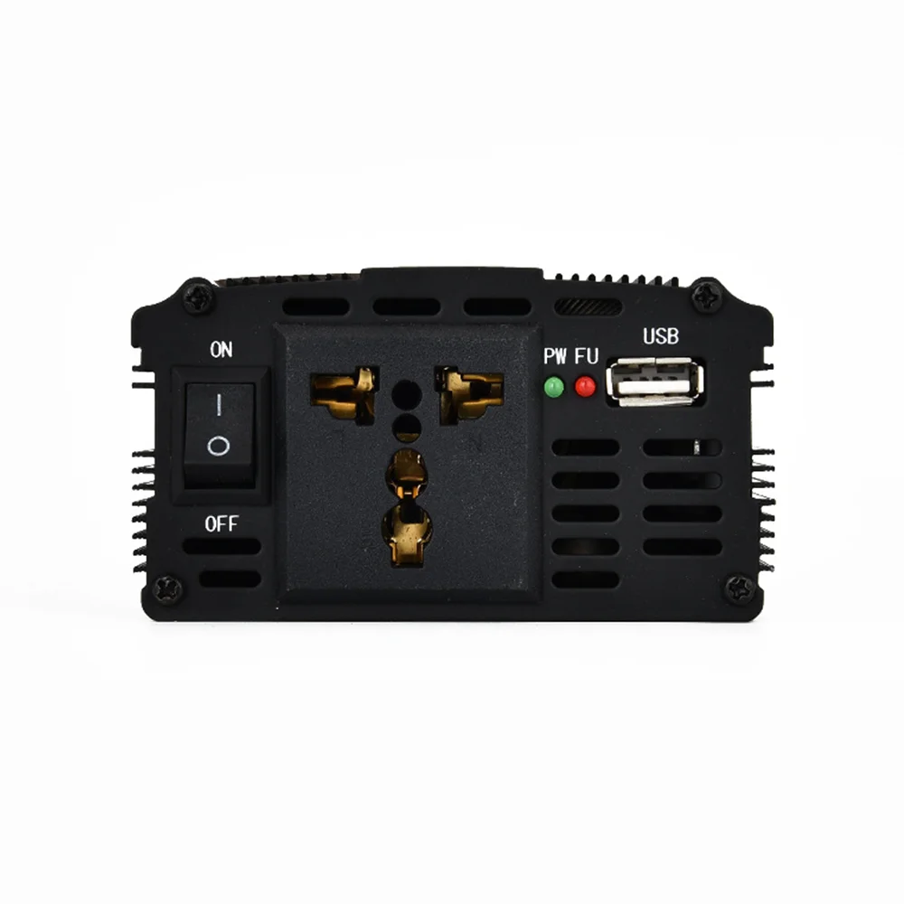 Инвертор высокой мощности Солнечный автомобильный преобразователь 12 В/24 В до 220