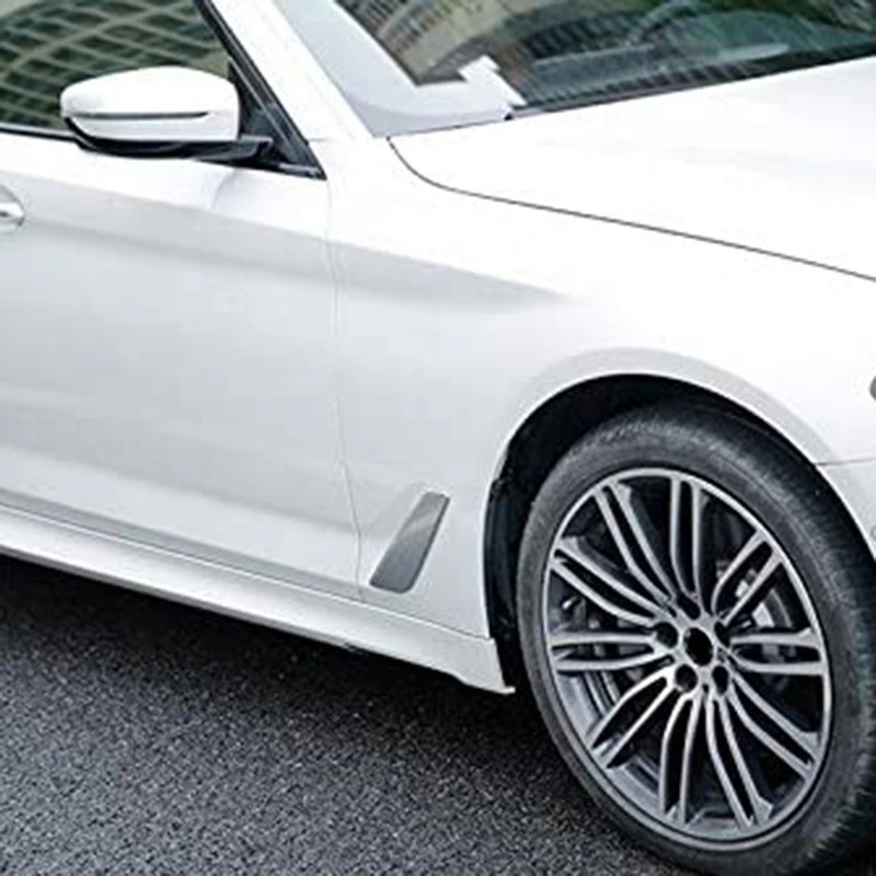 

Chrome Front Side Fender Vents Air Outlet Cover Trim For-BMW 5 SERIES Sedan (G30) 530I 530E 540I M550I 2017-2020