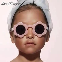 longkeeper 2020 new baby kids sunflower sunglasses novelty toys child boys girls shades baby anti uv sun glasses outdoor