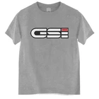 Мужская хлопчатобумажная футболка Топы с вырезом под горло Gsi Opel Vauxhall футболка Astra Kadett Corsa Manta Calibra Fan Большой размер Мужская Черная футболка