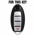 Силиконовый чехол для пульта дистанционного управления для Nissan Altima Maxima Murano Rogue Sentra Versa Titan 2006-2018, 2 шт., 3 кнопки