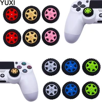 yuxi for ps5 ps4 ps3 slim xbox 360 series xs switch pro car wheel tyre thumb stick grip cap thumbstick joystick cover