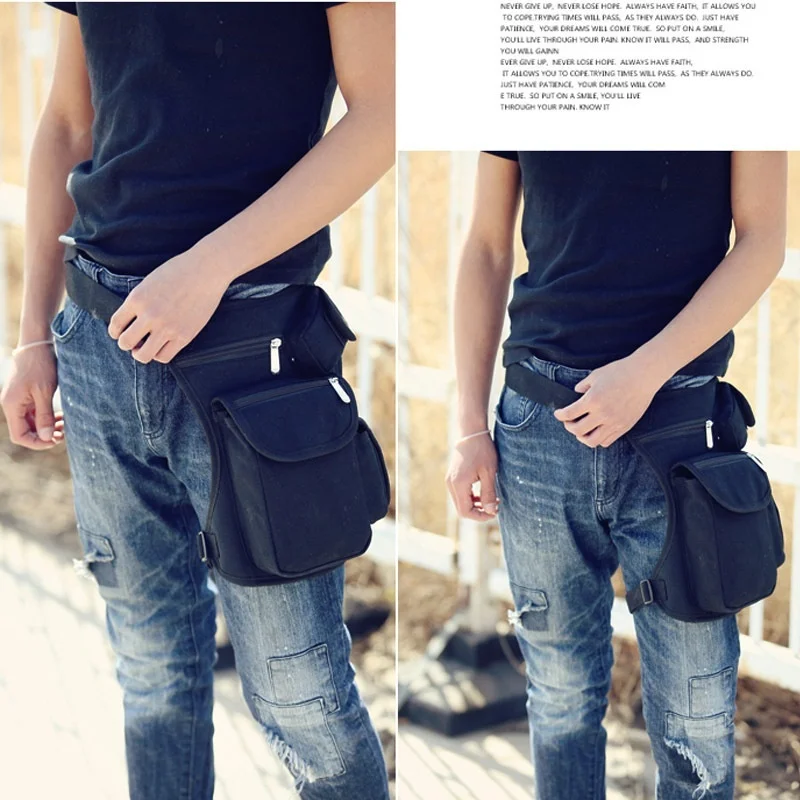 Многофункциональная хлопковая спортивная сумка для ног холщовая поясная денег