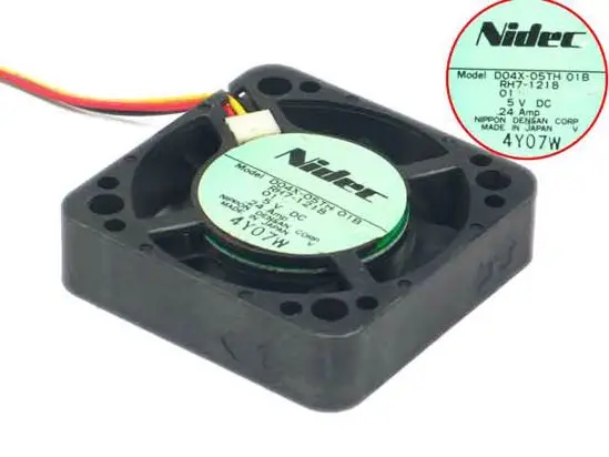 

Вентилятор охлаждения сервера Nidec D04X-05TH 01B DC 5V 24AMP 40x40x10 мм