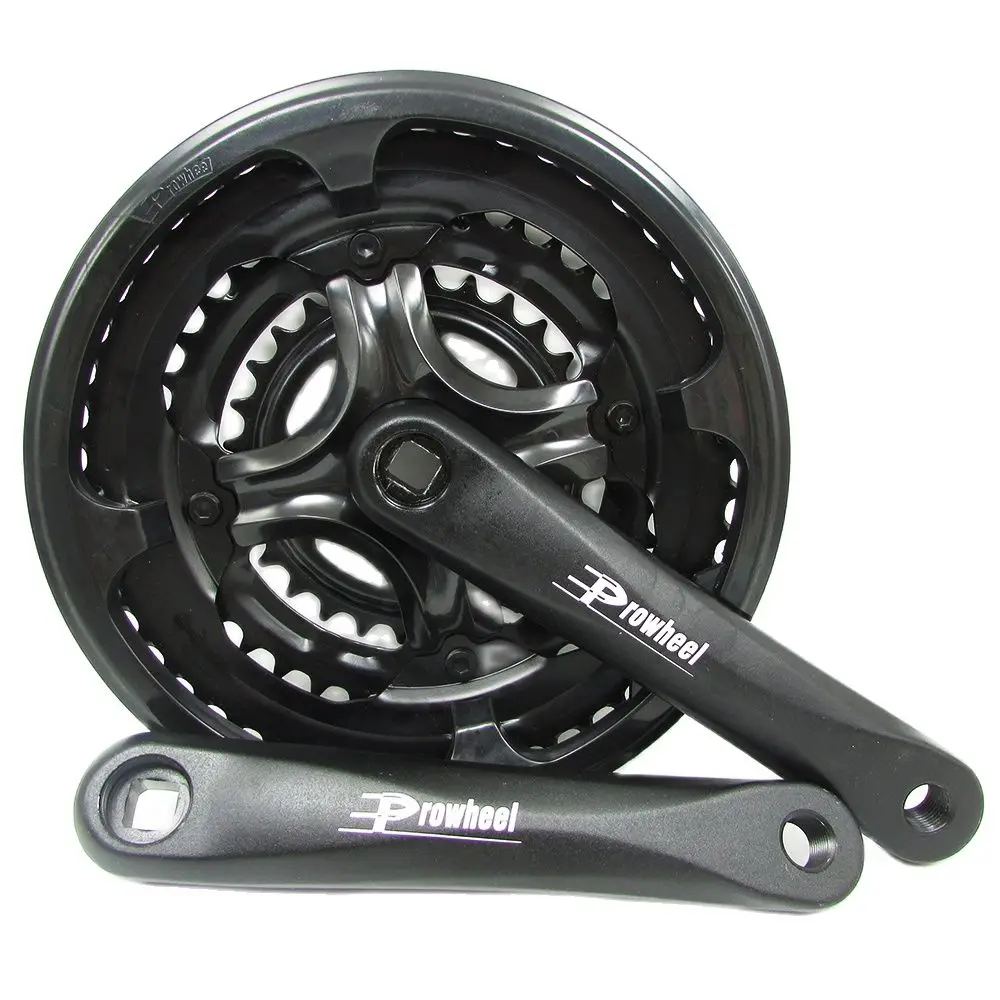 Комплект зубьев для горного велосипеда PROWHEEL 7/8/9 скоростей 28T 38T 48T 170 мм из