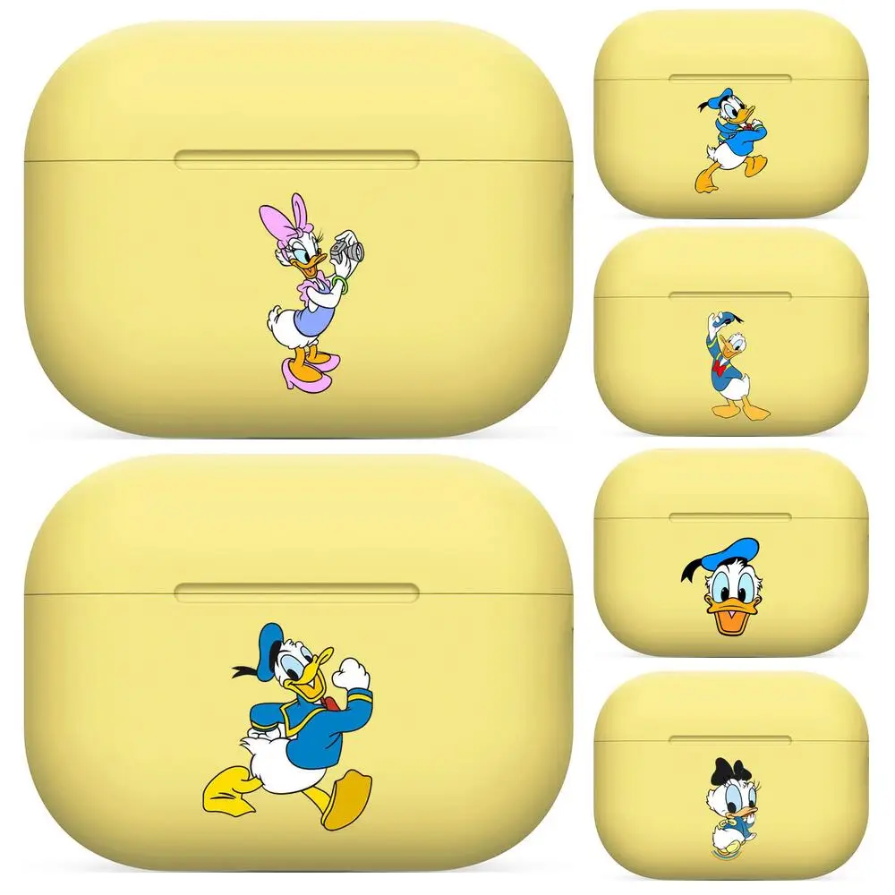 

Donald Duck Disney Silicone Case For AirPods Pro 3 2 1 Case Cover Coque Wireless Bluetooth Headphones Cover On AirPods Pro Funda