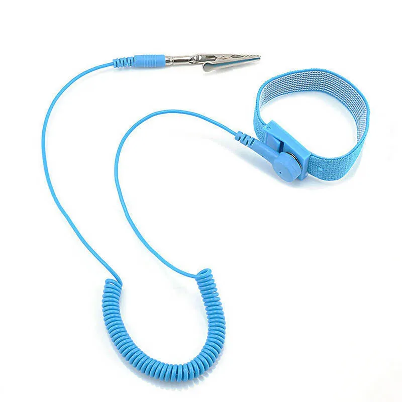 Brand Anti Static ESD Wrist Strap Discharge Grounding Prevent Shock with Clip for Sensitive Electronics Repair Work Tools | Электроника