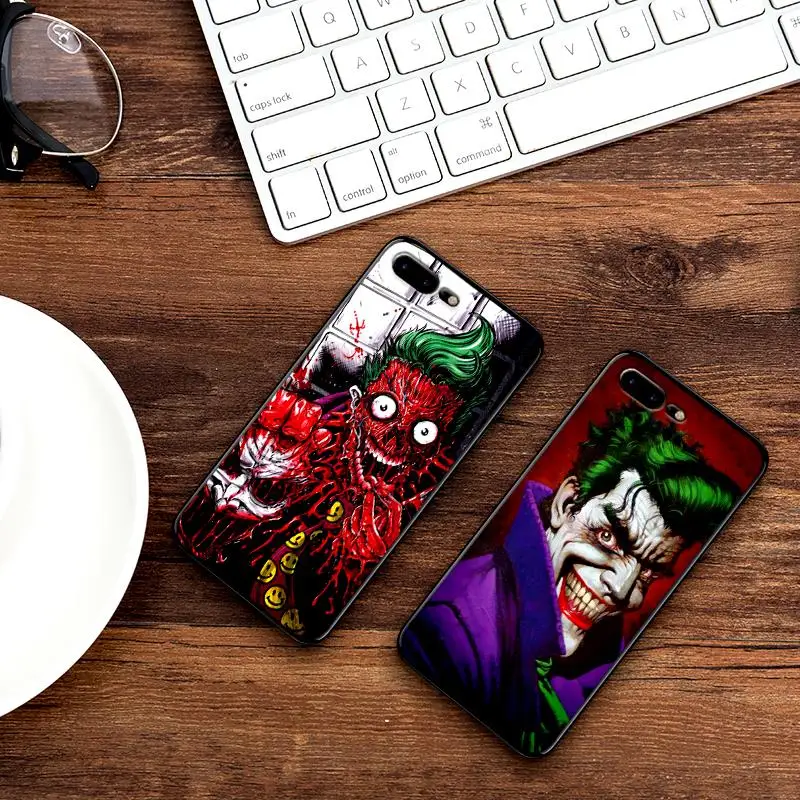 В стиле Джокер для мобильных телефонов samsung A5 6 7 A8 A9 10 A10 A20 30 A40 A50 A60 70 M40 Мягкий