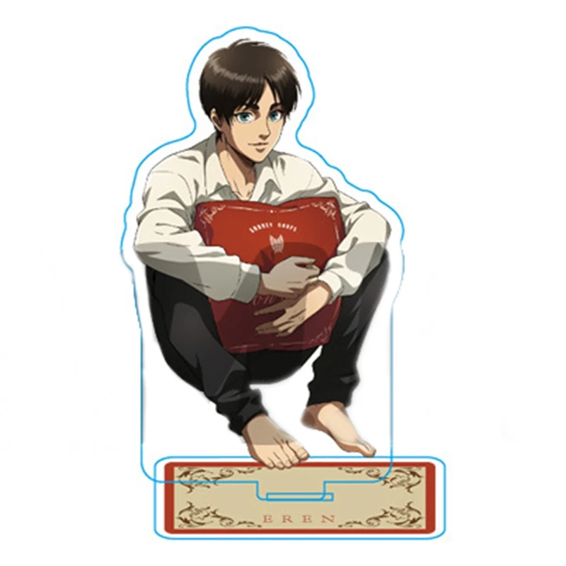 Аниме Обувь для косплея по аниме атака на Титанов акриловая модель подставке