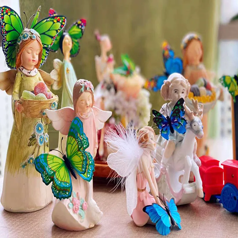 Настенные Цветные 3D наклейки в виде бабочек для гостиной свадьбы домашний декор