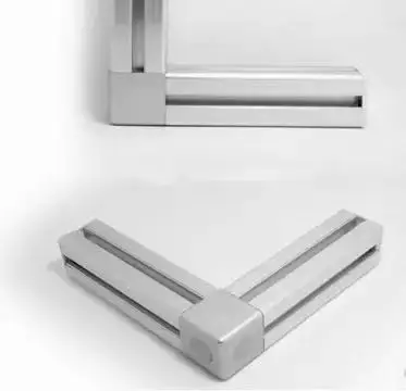 Трехмерный блочный соединитель для алюминиевого профиля винтов и крышек 2/3 через