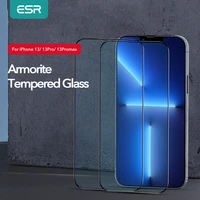 esr screen protector for iphone 13 tempered glass for iphone 13 pro max full cover protective glass ultra tough armorite film