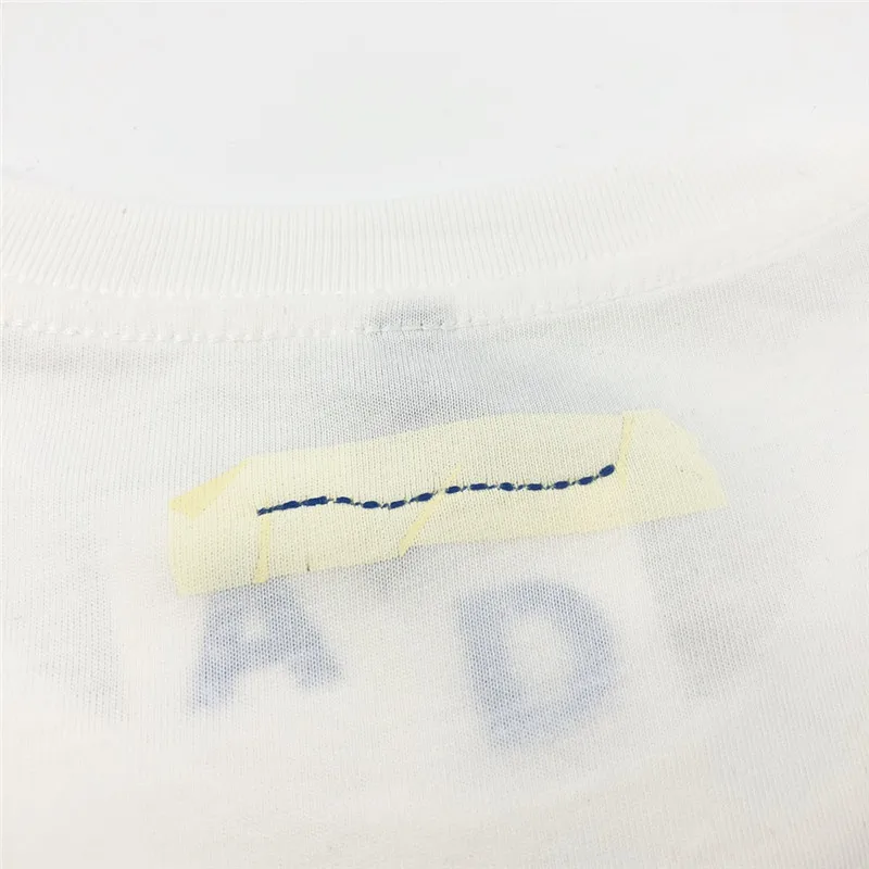 

ADER ERROR Bluessom T-shirts Men Women Best Quality Blue Printed Adererror Tee Needlework Embroidery Tops Tee