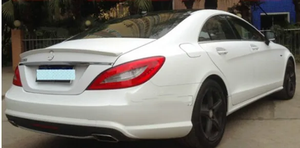 Для Benz CLS (C218) класс спойлер cls 350 400 450 320 2012 2018 Высокое качество FRP Материал заднего