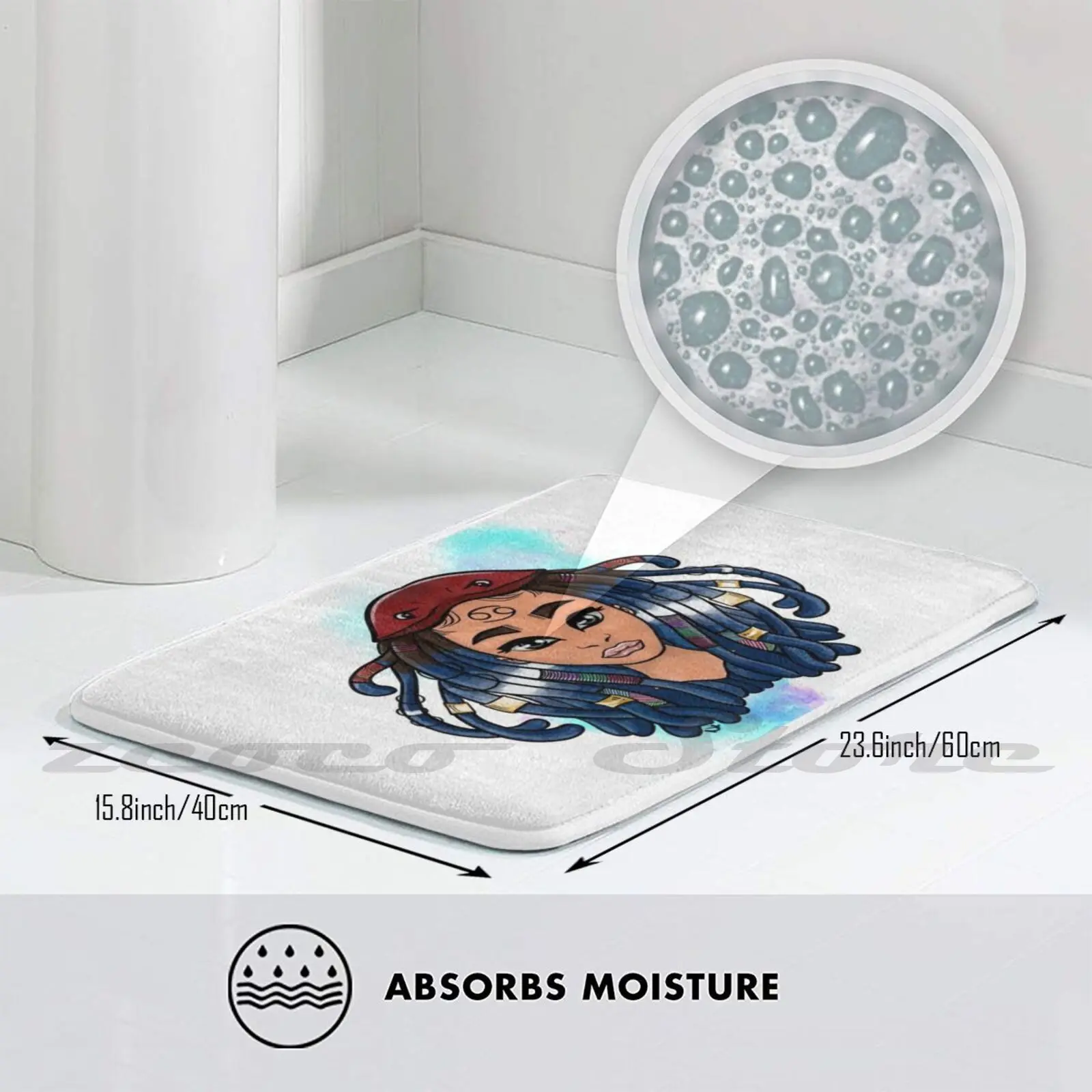 Рак с Da замки ковров Non-Slip хорошо впитывающей влагу дверной коврик зодиака Zodiacsigns