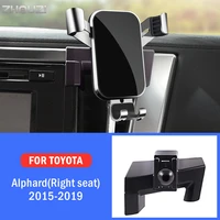 car mobile phone holder mounts stand gps navigation bracket for toyota alphard right hand drive 2015 2019 car accessories