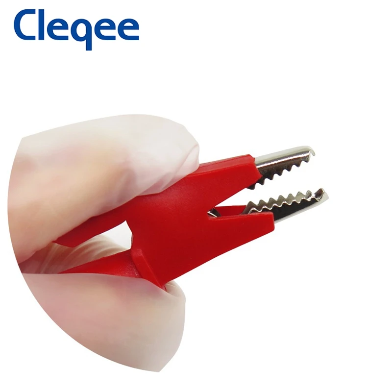 Cleqee P1003 BNC Q9 штекер к двойному зажиму типа крокодил коаксиальный кабель сделай сам