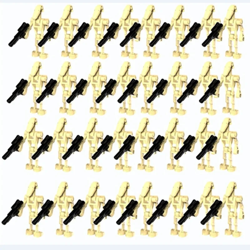 Buildmoc космическая серия боевой транспорт военный корабль дроид Platoon атака