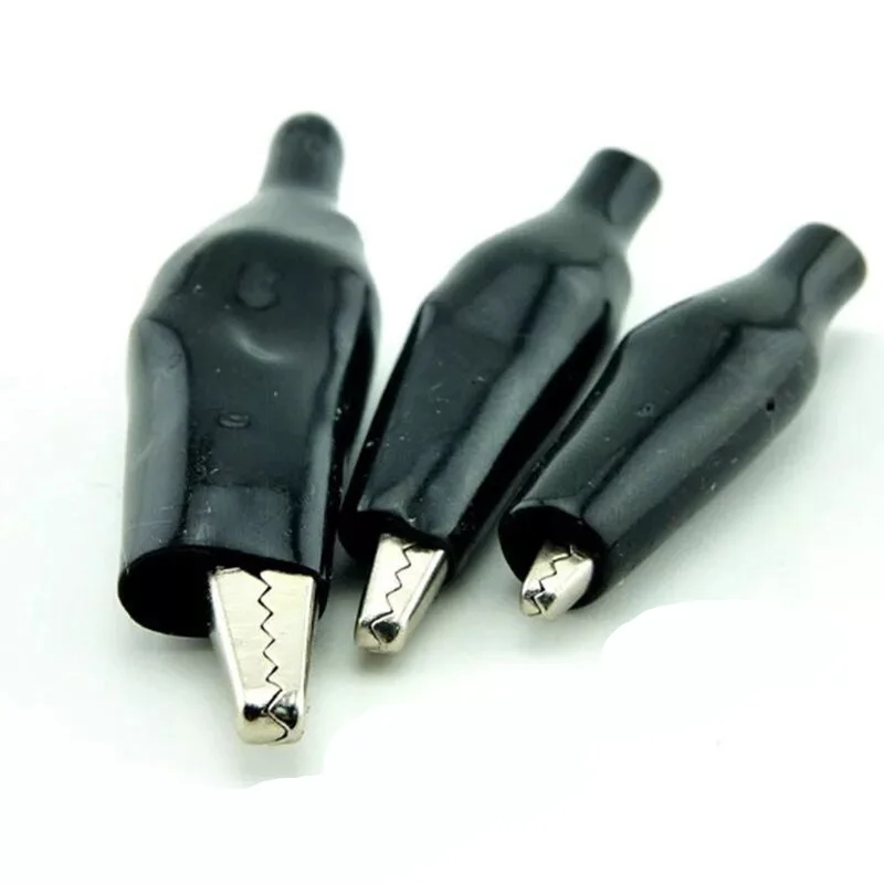 20 штук электрика металла защищенный зажим крокодил Тесты аварийного запуска