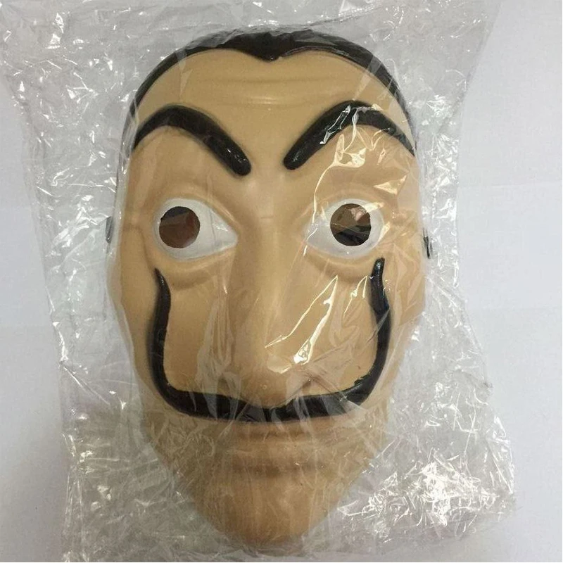 10 шт./компл. ла Каса де Papel Salvador Dali маска деньги Heist дом бумаги Косплей Хэллоуин Праздничная маска