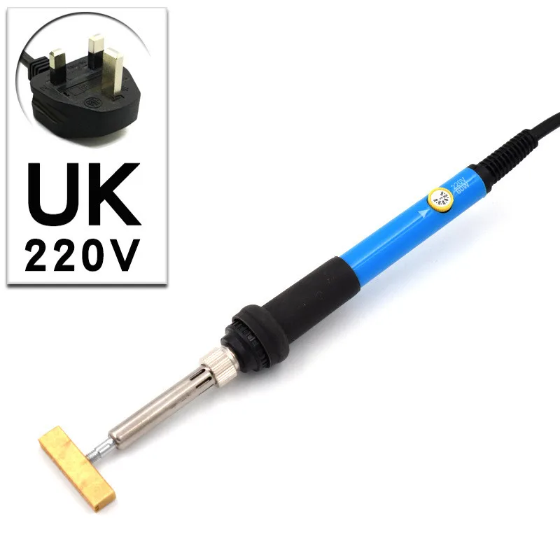 

Working Soldering Iron T-Bar Bonding Electric Gun Brass EU 220V Tool Repair