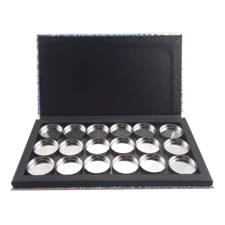 1 шт. градиентные цветные рыбные весы диск для макияжа может поглощать магниты пустая сковорода свободная