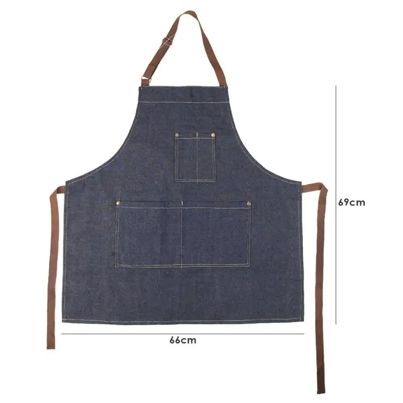 Практичный противообрастающий джинсовый кухонный широкий спектр приложений