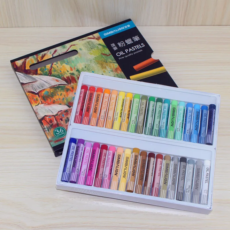 36 цветов масляная пастель для художника мягкая Пастельная живопись ручка