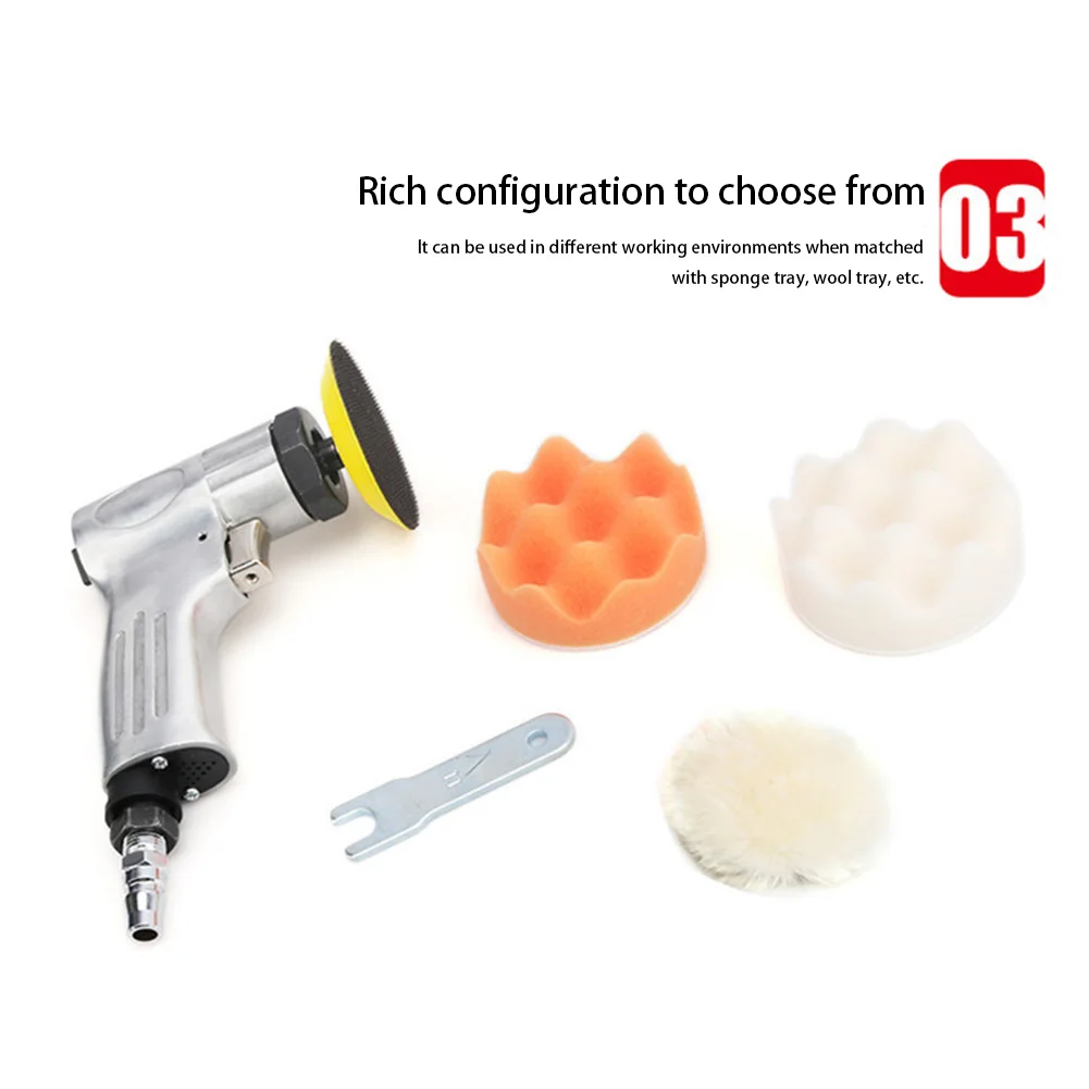 

12Pcs Grinder Mini Polishing Machine Car Polisher Sanding Machine Orbit Polish Adjustable Speed Sanding Waxing Power Tools