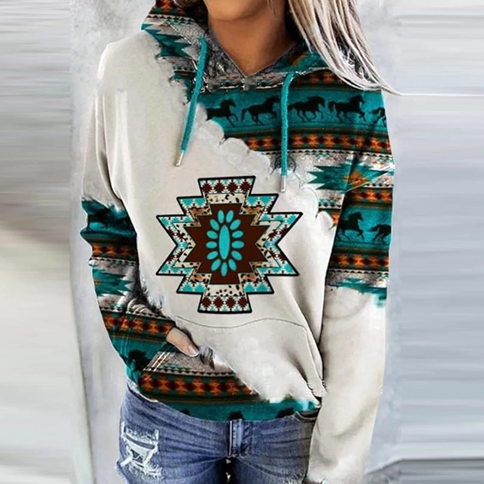 

Harajuku Hoodies Autumn Women New Print Gothic Punk Street Hipster Oversize Long Sleeve Hooded Sweatshirts Pullover Streetwear