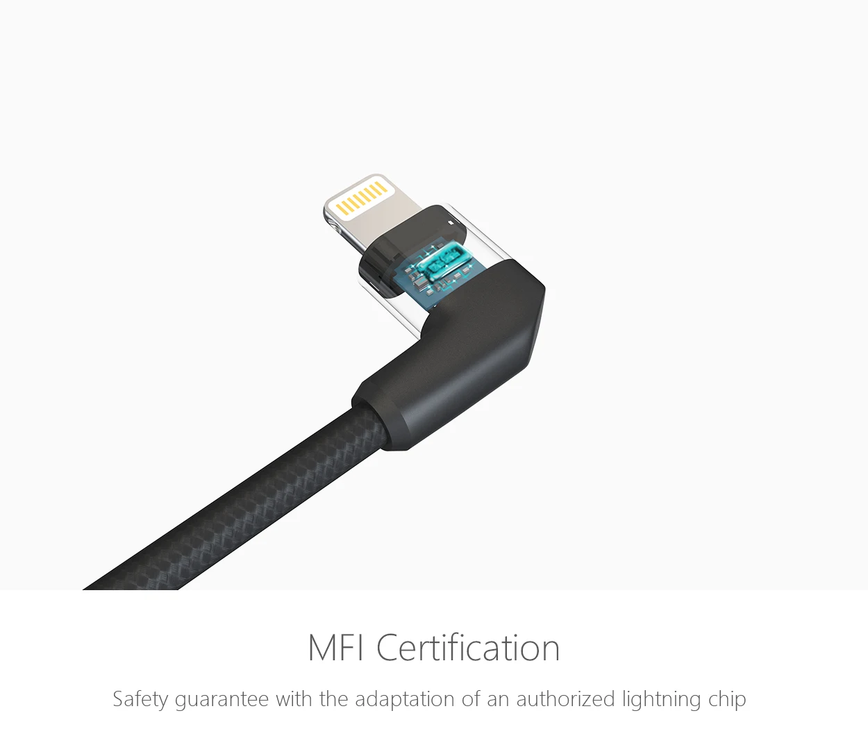 Кабель для передачи данных PGYTECH Type-C/осветительный кабель 65 см DJI OSMO ACTION /OSMO POCKET