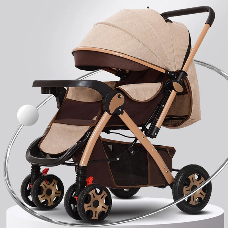 

Складная детская коляска, портативная дорожная коляска, многофункциональная детская коляска для новорожденных на четыре сезона