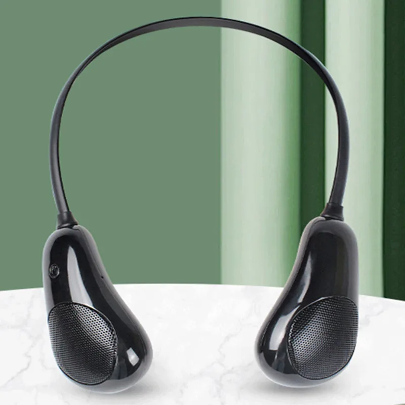 2021 Hanging Neck Wireless Bluetooth Speaker Gift Mini Stereo Portable Outdoor Subwoofer Comfortable To Wear | Электроника