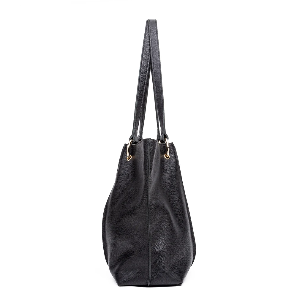 GIONAR RFID Handcrafted Cowhide Leather Handbags for Women Designer Large Transport Tote Sets Work Practical Shoulder Bags