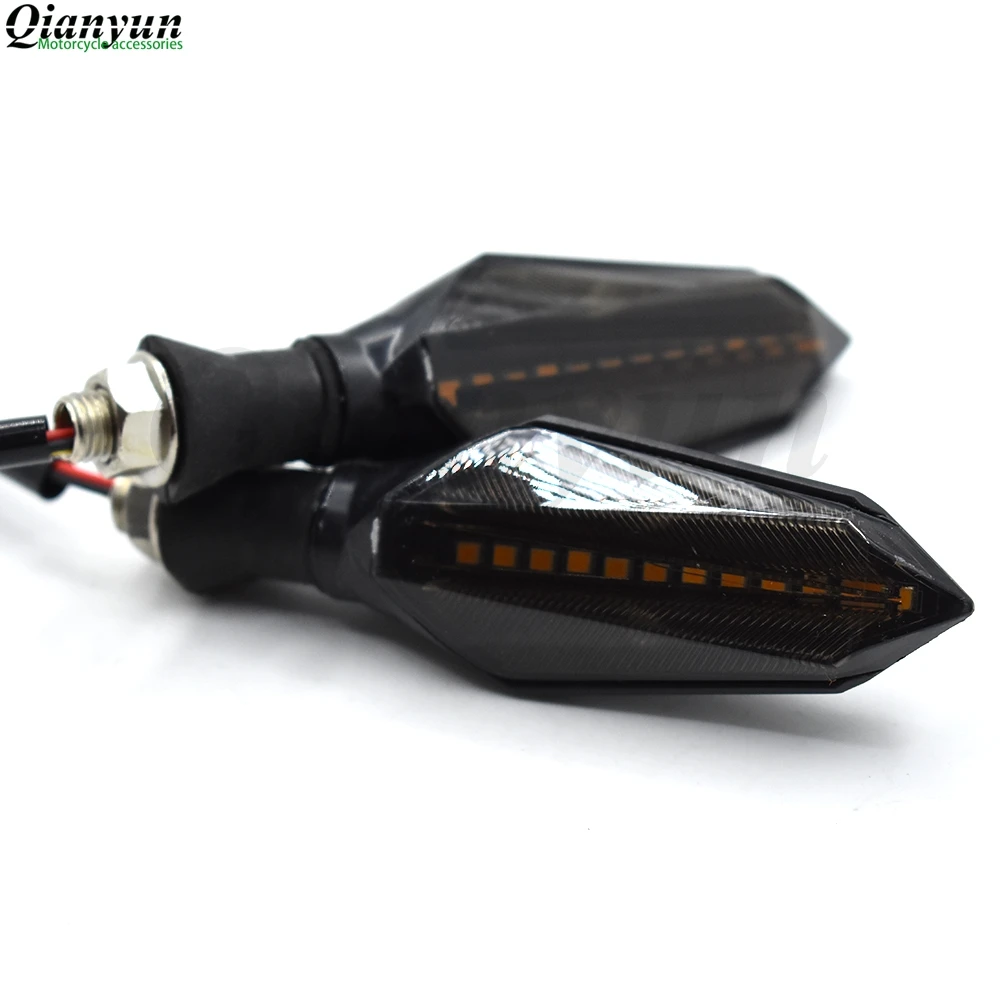 Сигнальные огни мотоцикла 12В светодиодный сигнальный мигатель фонарь для KAWASAKI