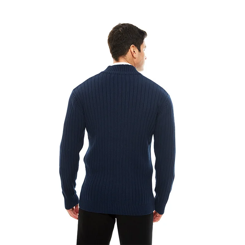 Зимний новый европейский и американский свитер большого размера мужской модный