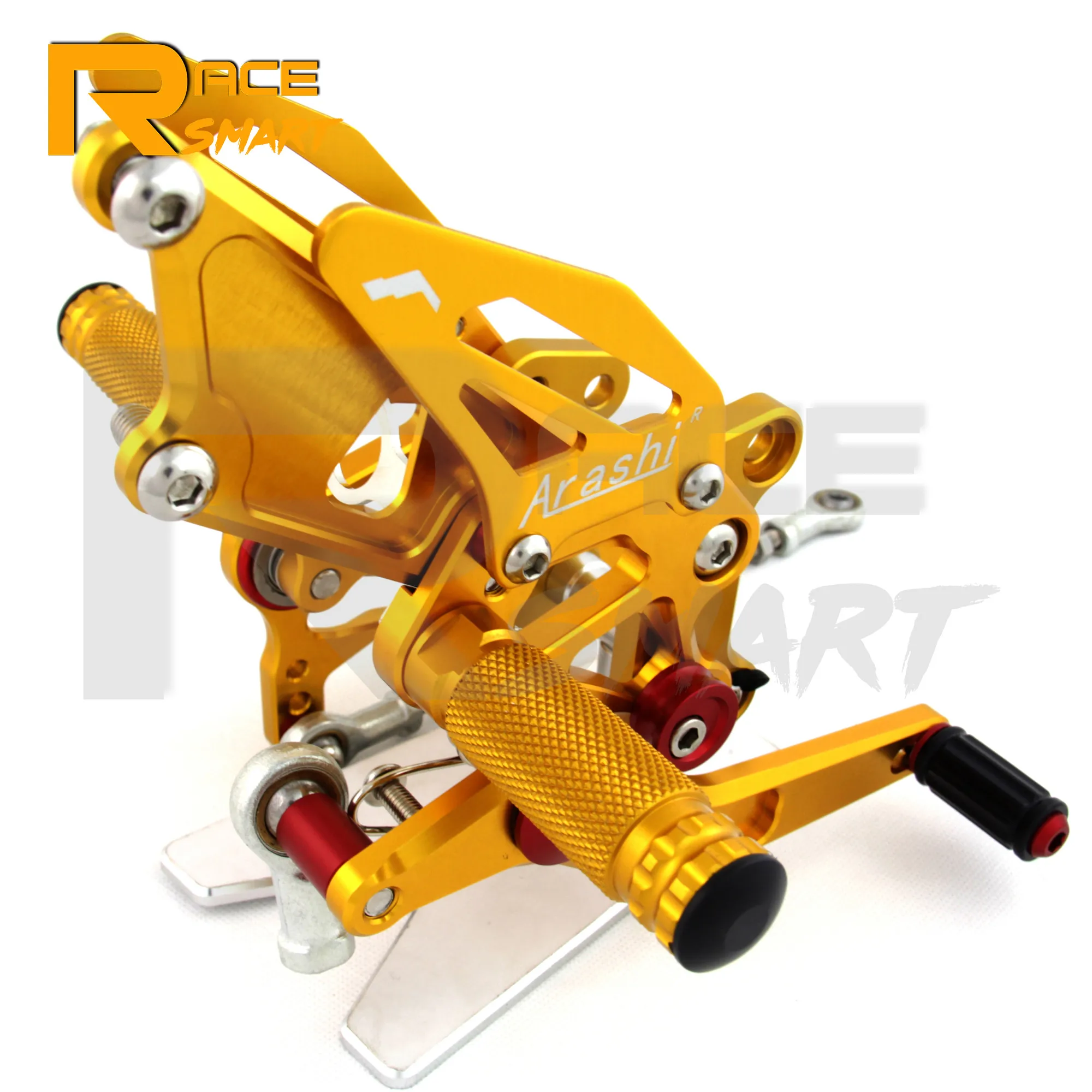 Для KAWASAKI EX250J SE 2008-2012 мотоциклетная CNC Регулируемая Задняя подставка для ног