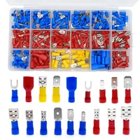 280330pcs insulated spade ring crimp butt splice terminals waterproof electrical cable wire connectors assortment kit