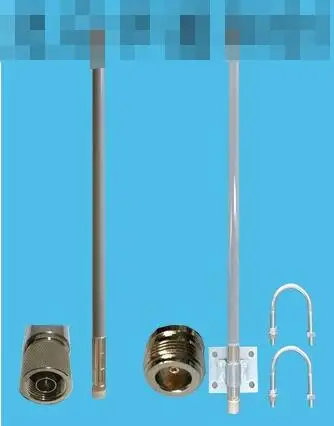 

400-470 MHZ broadband 5 dbi QB400V5AW 42 cm long glass fiber reinforced plastic antennas