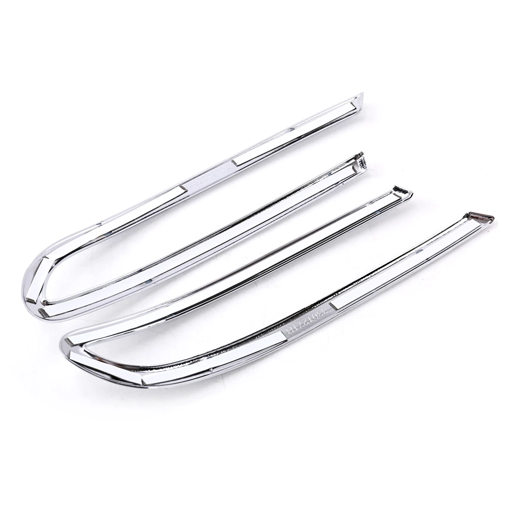 

CarManGo Car Accessories Rear Fog Light Lamp Chrome Cover Frame Sticker Trim Exterior Decoration for BMW X3 G01 X4 G02 2018-2020