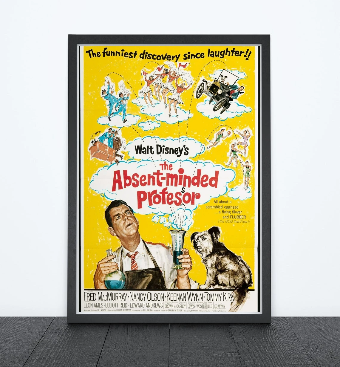 

Художественный постер Фреда маммюррей, Нэнси Олсона (1961)