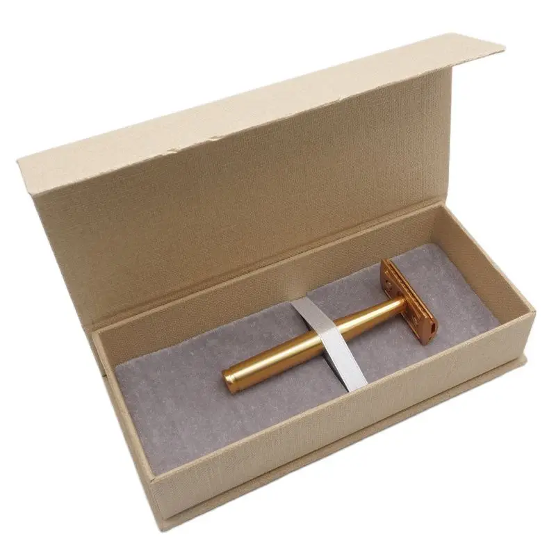 

Yaqi Midas 3pcs Matte Golden Color Safety Razor With Gift Box