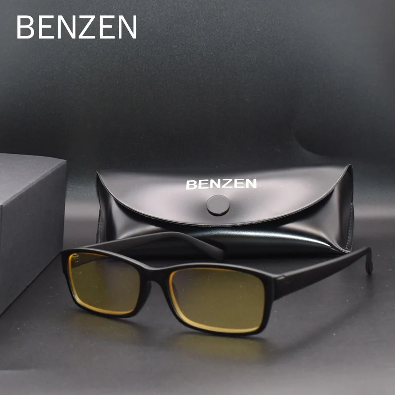 

BENZEN Blue Light Blocking Glasses Lightweight Eyeglasses Frame Filter Blue Ray Computer Game Glasses 5021