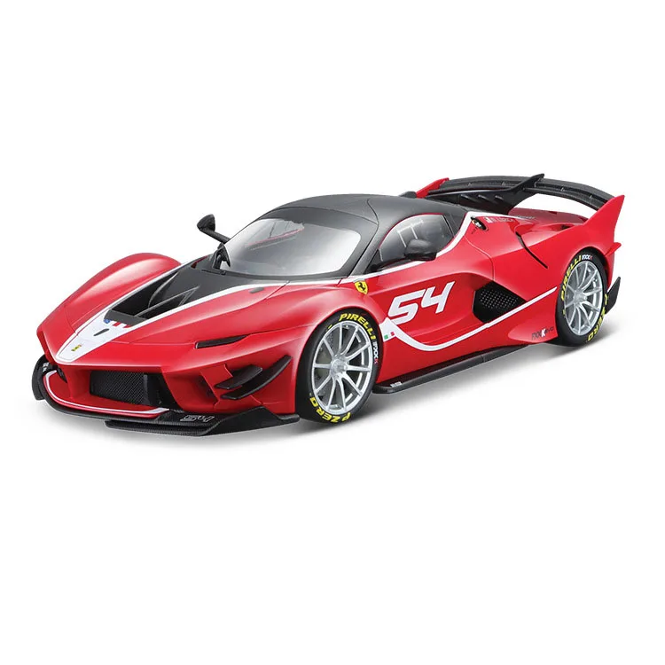 1:18 Bburago FXX K EVO красная Изысканная версия гоночный автомобиль в твердом переплете