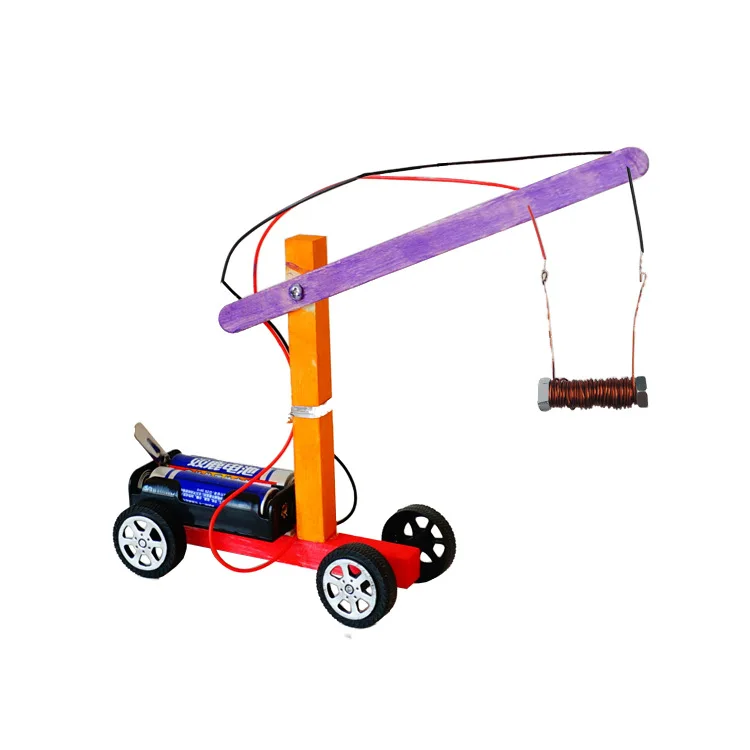 

Children Diy Manual Electromagnetic Crane