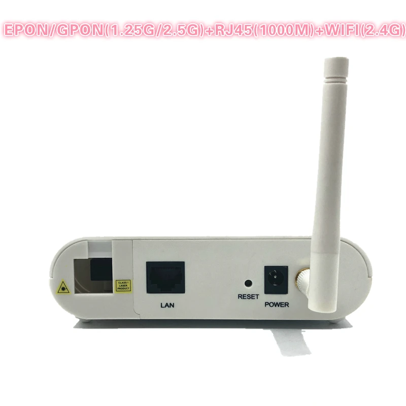 

ONU EPON 1.25G GPON 2.5G XPON(1.25g/2.5g)ONU with wifi FTTH NETWORK onu wifi modem 10/100/1000M RJ45 WIFI 2.4G FOR OLT switch