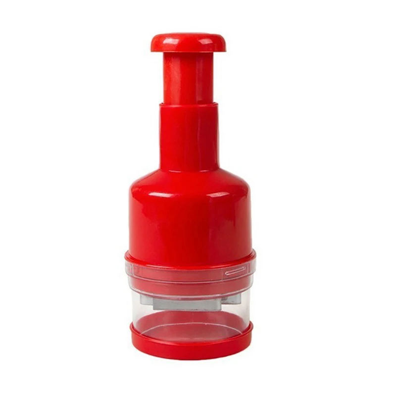 

Norbi Onion Cutter Vegetable Cutter Pat Knife Shredder Stainless Steel Hand-Pressed Crank Ginger Garlic Chopper Kitchen Tool