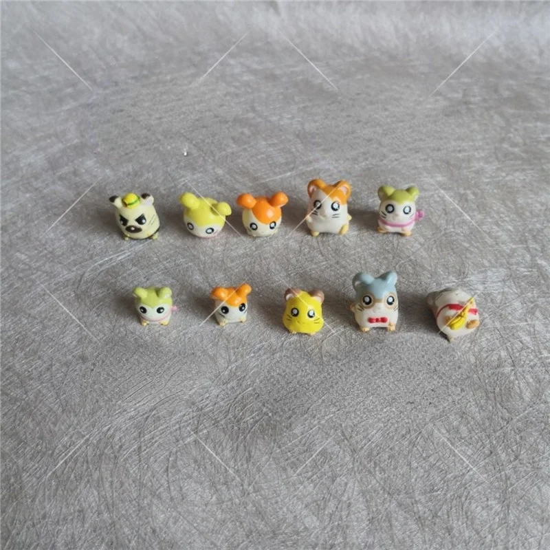 Фигурки Hamtaro Gashapon игрушки разные виды милых мини Экшн-фигурок с орнаментом -